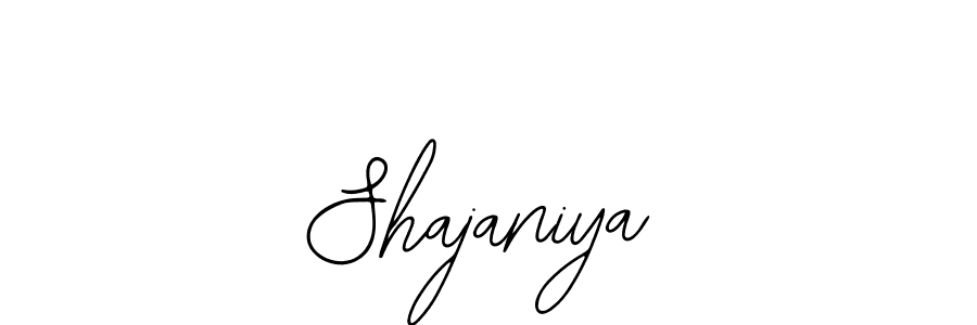 Bearetta-2O07w is a professional signature style that is perfect for those who want to add a touch of class to their signature. It is also a great choice for those who want to make their signature more unique. Get Shajaniya name to fancy signature for free. Shajaniya signature style 12 images and pictures png