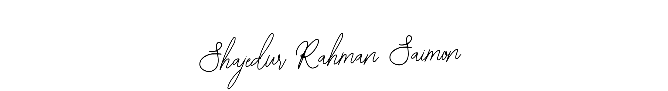 if you are searching for the best signature style for your name Shajedur Rahman Saimon. so please give up your signature search. here we have designed multiple signature styles  using Bearetta-2O07w. Shajedur Rahman Saimon signature style 12 images and pictures png