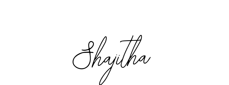 How to make Shajitha signature? Bearetta-2O07w is a professional autograph style. Create handwritten signature for Shajitha name. Shajitha signature style 12 images and pictures png