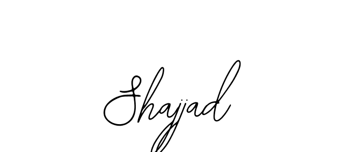 How to make Shajjad signature? Bearetta-2O07w is a professional autograph style. Create handwritten signature for Shajjad name. Shajjad signature style 12 images and pictures png