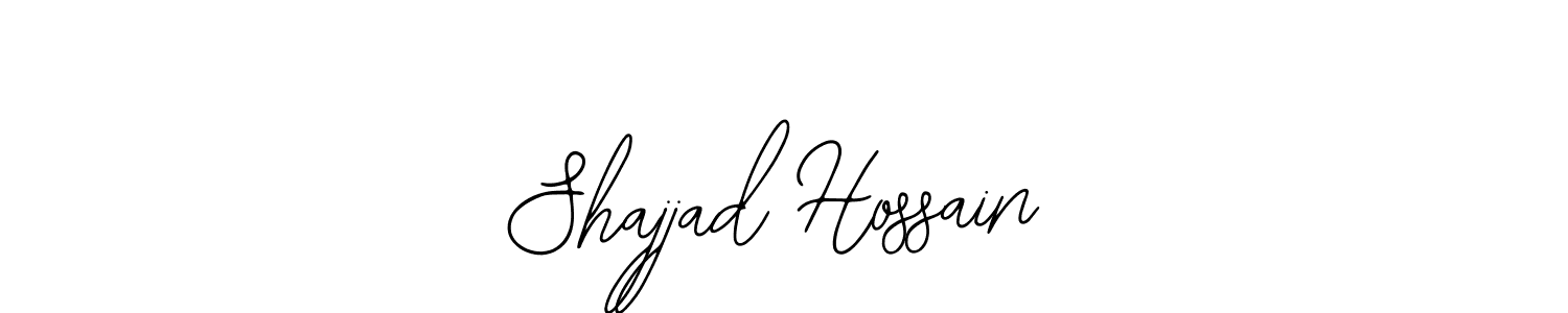 if you are searching for the best signature style for your name Shajjad Hossain. so please give up your signature search. here we have designed multiple signature styles  using Bearetta-2O07w. Shajjad Hossain signature style 12 images and pictures png