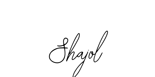 The best way (Bearetta-2O07w) to make a short signature is to pick only two or three words in your name. The name Shajol include a total of six letters. For converting this name. Shajol signature style 12 images and pictures png
