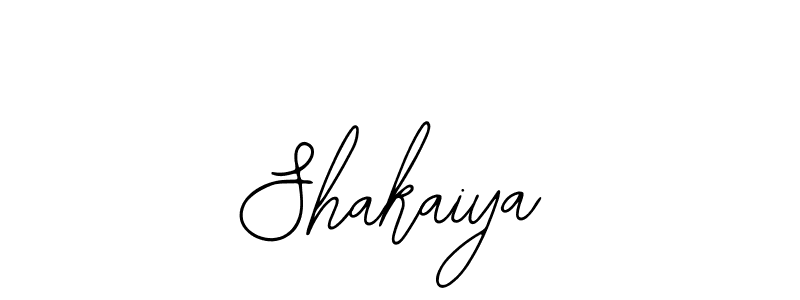 How to make Shakaiya signature? Bearetta-2O07w is a professional autograph style. Create handwritten signature for Shakaiya name. Shakaiya signature style 12 images and pictures png