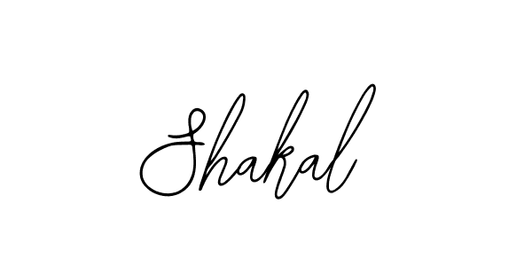 Design your own signature with our free online signature maker. With this signature software, you can create a handwritten (Bearetta-2O07w) signature for name Shakal. Shakal signature style 12 images and pictures png