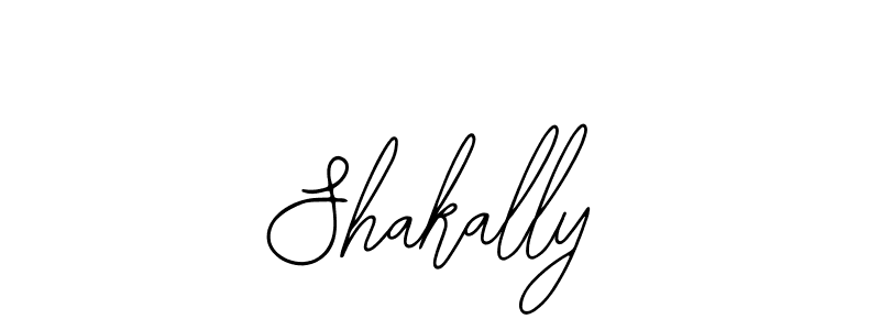 Use a signature maker to create a handwritten signature online. With this signature software, you can design (Bearetta-2O07w) your own signature for name Shakally. Shakally signature style 12 images and pictures png