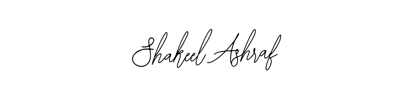 Design your own signature with our free online signature maker. With this signature software, you can create a handwritten (Bearetta-2O07w) signature for name Shakeel Ashraf. Shakeel Ashraf signature style 12 images and pictures png