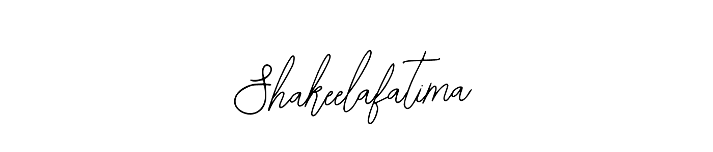 Create a beautiful signature design for name Shakeelafatima. With this signature (Bearetta-2O07w) fonts, you can make a handwritten signature for free. Shakeelafatima signature style 12 images and pictures png