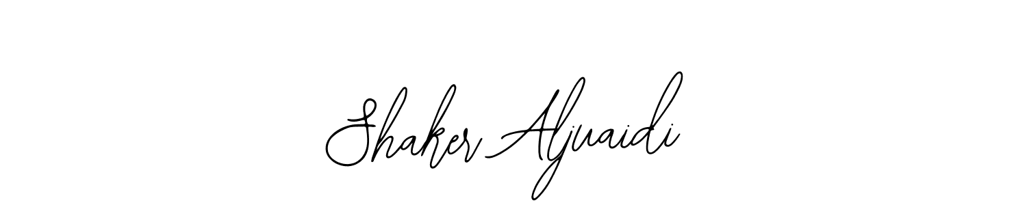 Make a beautiful signature design for name Shaker Aljuaidi. With this signature (Bearetta-2O07w) style, you can create a handwritten signature for free. Shaker Aljuaidi signature style 12 images and pictures png