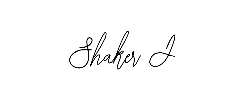 Make a beautiful signature design for name Shaker J. With this signature (Bearetta-2O07w) style, you can create a handwritten signature for free. Shaker J signature style 12 images and pictures png