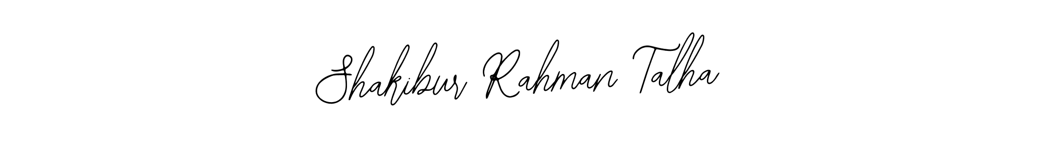 Design your own signature with our free online signature maker. With this signature software, you can create a handwritten (Bearetta-2O07w) signature for name Shakibur Rahman Talha. Shakibur Rahman Talha signature style 12 images and pictures png