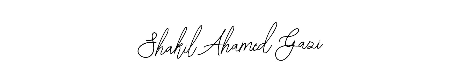 Design your own signature with our free online signature maker. With this signature software, you can create a handwritten (Bearetta-2O07w) signature for name Shakil Ahamed Gazi. Shakil Ahamed Gazi signature style 12 images and pictures png