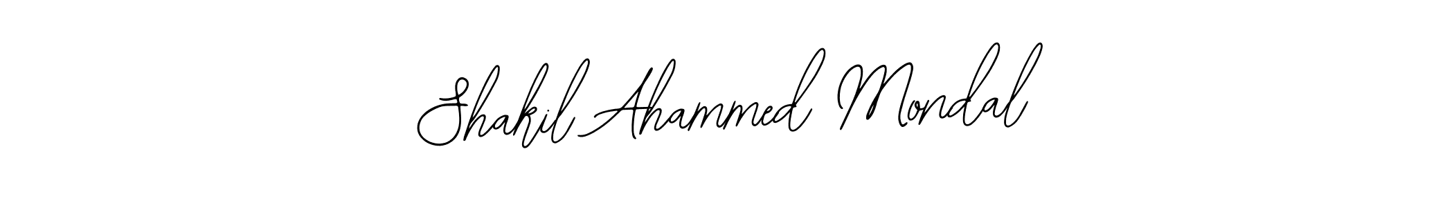 Shakil Ahammed Mondal stylish signature style. Best Handwritten Sign (Bearetta-2O07w) for my name. Handwritten Signature Collection Ideas for my name Shakil Ahammed Mondal. Shakil Ahammed Mondal signature style 12 images and pictures png