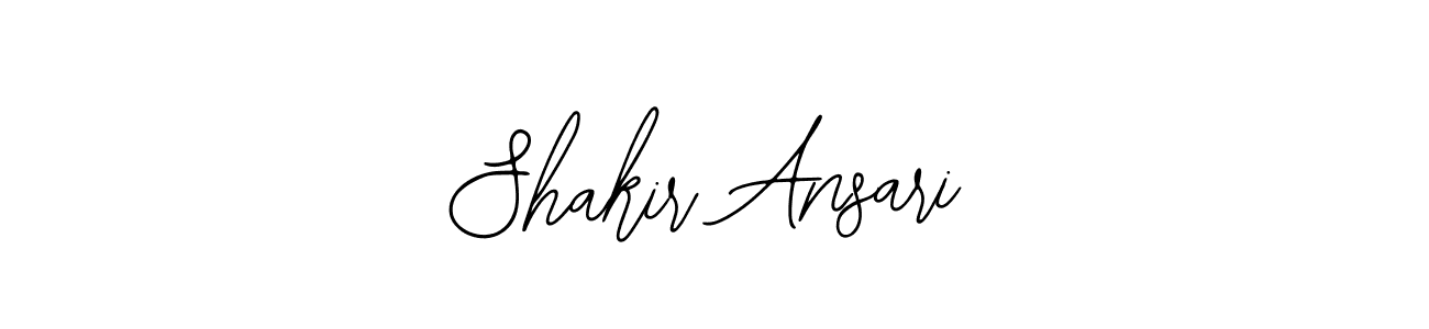 Create a beautiful signature design for name Shakir Ansari. With this signature (Bearetta-2O07w) fonts, you can make a handwritten signature for free. Shakir Ansari signature style 12 images and pictures png