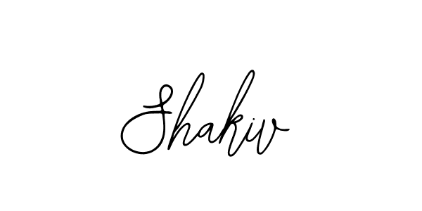 How to make Shakiv signature? Bearetta-2O07w is a professional autograph style. Create handwritten signature for Shakiv name. Shakiv signature style 12 images and pictures png