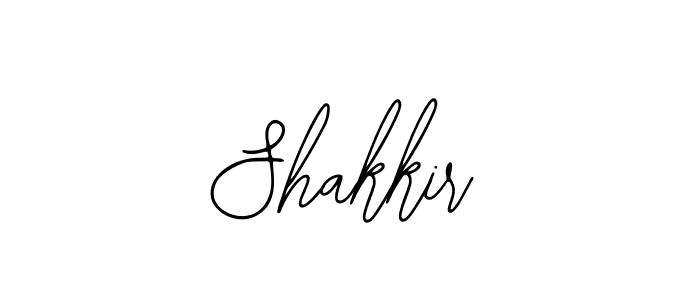 Design your own signature with our free online signature maker. With this signature software, you can create a handwritten (Bearetta-2O07w) signature for name Shakkir. Shakkir signature style 12 images and pictures png