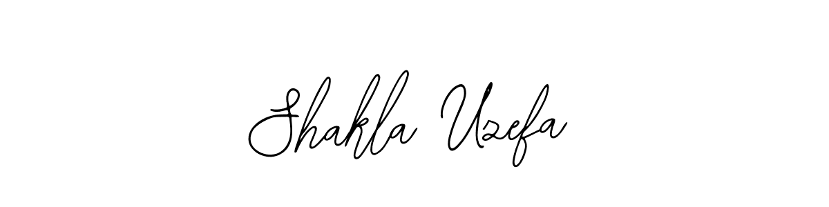 if you are searching for the best signature style for your name Shakla Uzefa. so please give up your signature search. here we have designed multiple signature styles  using Bearetta-2O07w. Shakla Uzefa signature style 12 images and pictures png