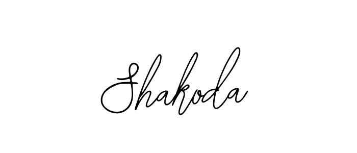 The best way (Bearetta-2O07w) to make a short signature is to pick only two or three words in your name. The name Shakoda include a total of six letters. For converting this name. Shakoda signature style 12 images and pictures png