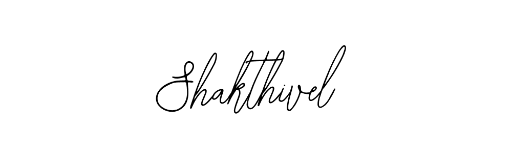 You should practise on your own different ways (Bearetta-2O07w) to write your name (Shakthivel) in signature. don't let someone else do it for you. Shakthivel signature style 12 images and pictures png