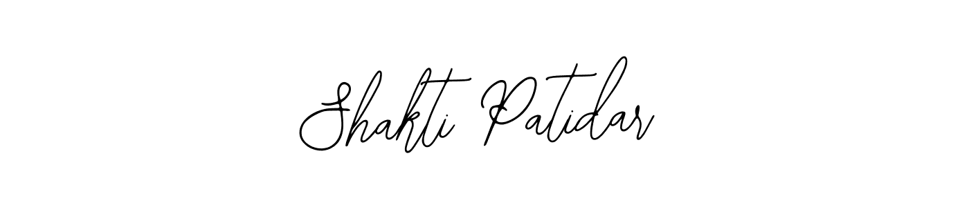 Design your own signature with our free online signature maker. With this signature software, you can create a handwritten (Bearetta-2O07w) signature for name Shakti Patidar. Shakti Patidar signature style 12 images and pictures png