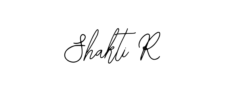 How to make Shakti R name signature. Use Bearetta-2O07w style for creating short signs online. This is the latest handwritten sign. Shakti R signature style 12 images and pictures png