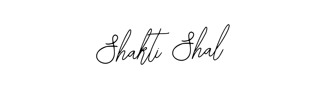 You should practise on your own different ways (Bearetta-2O07w) to write your name (Shakti Shal) in signature. don't let someone else do it for you. Shakti Shal signature style 12 images and pictures png