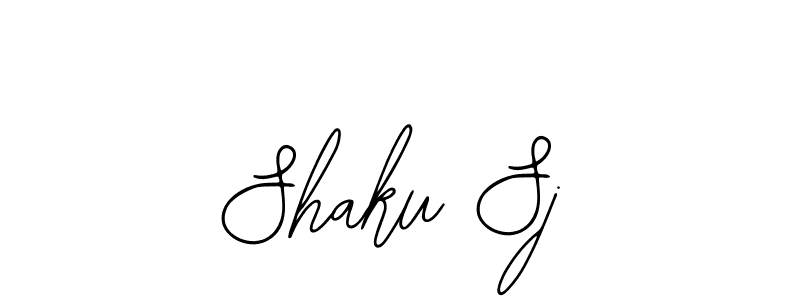 Also You can easily find your signature by using the search form. We will create Shaku Sj name handwritten signature images for you free of cost using Bearetta-2O07w sign style. Shaku Sj signature style 12 images and pictures png