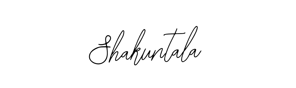 You should practise on your own different ways (Bearetta-2O07w) to write your name (Shakuntala) in signature. don't let someone else do it for you. Shakuntala signature style 12 images and pictures png