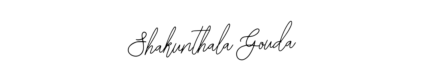 Also You can easily find your signature by using the search form. We will create Shakunthala Gouda name handwritten signature images for you free of cost using Bearetta-2O07w sign style. Shakunthala Gouda signature style 12 images and pictures png