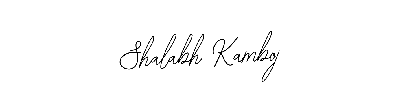 It looks lik you need a new signature style for name Shalabh Kamboj. Design unique handwritten (Bearetta-2O07w) signature with our free signature maker in just a few clicks. Shalabh Kamboj signature style 12 images and pictures png