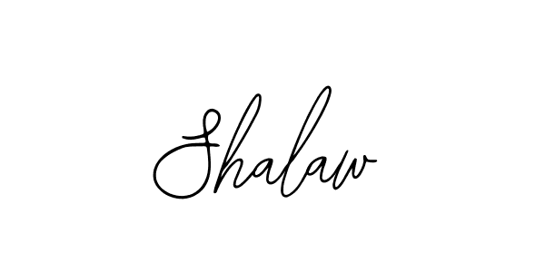 You should practise on your own different ways (Bearetta-2O07w) to write your name (Shalaw) in signature. don't let someone else do it for you. Shalaw signature style 12 images and pictures png