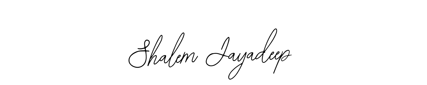 Create a beautiful signature design for name Shalem Jayadeep. With this signature (Bearetta-2O07w) fonts, you can make a handwritten signature for free. Shalem Jayadeep signature style 12 images and pictures png