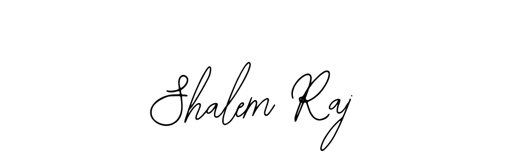 The best way (Bearetta-2O07w) to make a short signature is to pick only two or three words in your name. The name Shalem Raj include a total of six letters. For converting this name. Shalem Raj signature style 12 images and pictures png