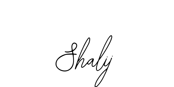 Shalij stylish signature style. Best Handwritten Sign (Bearetta-2O07w) for my name. Handwritten Signature Collection Ideas for my name Shalij. Shalij signature style 12 images and pictures png
