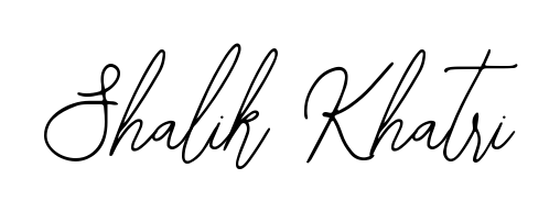 Try this chic Shalik Khatri handwritten sign style. Using Bearetta-2O07w font elements, it gives your name a sleek, memorable identity. Shalik Khatri signature style 12 images and pictures png