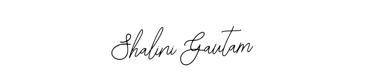 Make a beautiful signature design for name Shalini Gautam. With this signature (Bearetta-2O07w) style, you can create a handwritten signature for free. Shalini Gautam signature style 12 images and pictures png