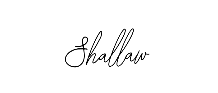 It looks lik you need a new signature style for name Shallaw. Design unique handwritten (Bearetta-2O07w) signature with our free signature maker in just a few clicks. Shallaw signature style 12 images and pictures png