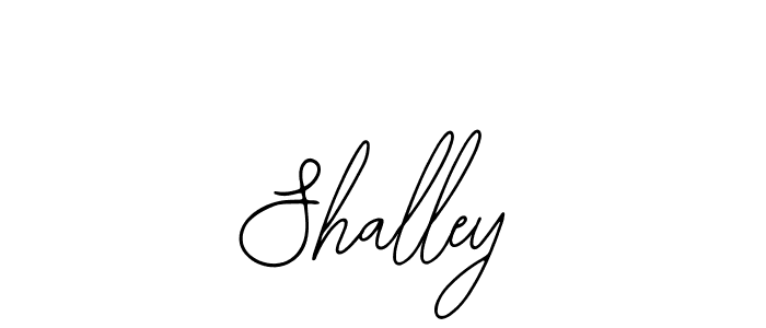 How to make Shalley signature? Bearetta-2O07w is a professional autograph style. Create handwritten signature for Shalley name. Shalley signature style 12 images and pictures png