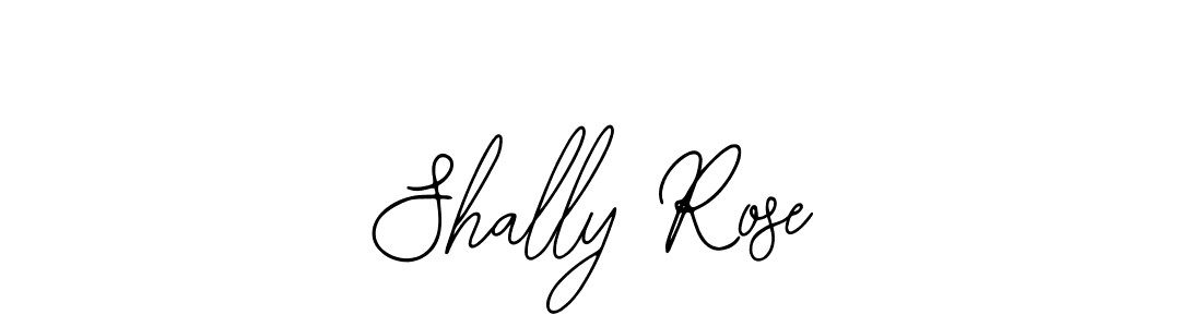 Use a signature maker to create a handwritten signature online. With this signature software, you can design (Bearetta-2O07w) your own signature for name Shally Rose. Shally Rose signature style 12 images and pictures png