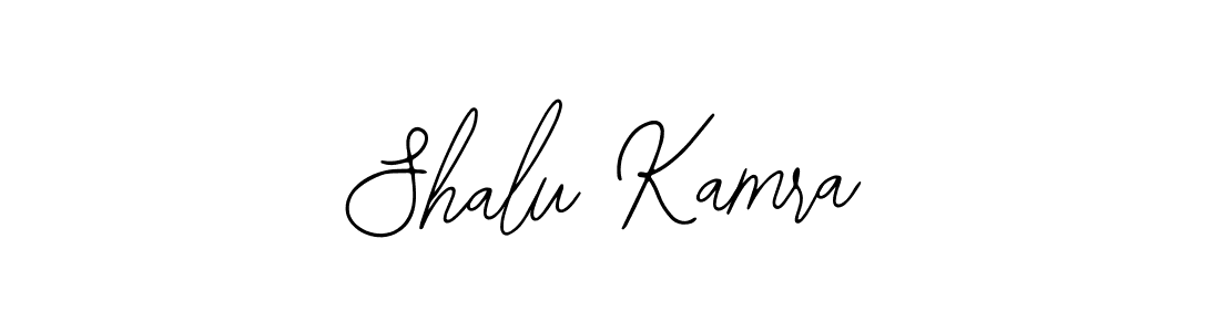 if you are searching for the best signature style for your name Shalu Kamra. so please give up your signature search. here we have designed multiple signature styles  using Bearetta-2O07w. Shalu Kamra signature style 12 images and pictures png
