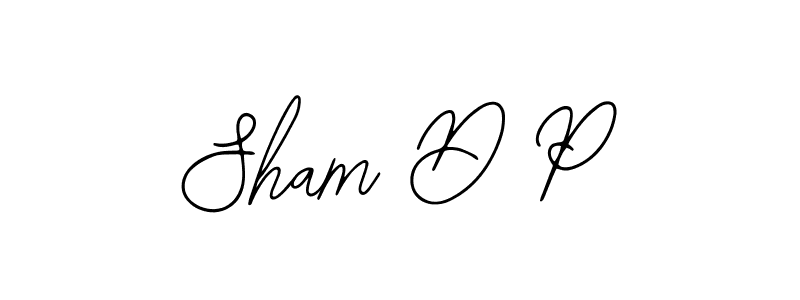 if you are searching for the best signature style for your name Sham D P. so please give up your signature search. here we have designed multiple signature styles  using Bearetta-2O07w. Sham D P signature style 12 images and pictures png