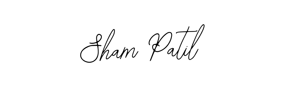 The best way (Bearetta-2O07w) to make a short signature is to pick only two or three words in your name. The name Sham Patil include a total of six letters. For converting this name. Sham Patil signature style 12 images and pictures png