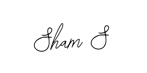 It looks lik you need a new signature style for name Sham S. Design unique handwritten (Bearetta-2O07w) signature with our free signature maker in just a few clicks. Sham S signature style 12 images and pictures png