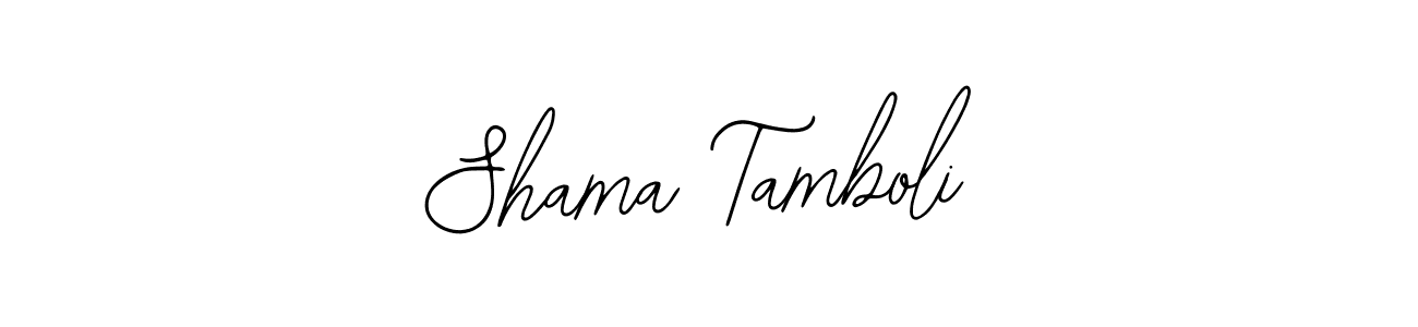 Check out images of Autograph of Shama Tamboli name. Actor Shama Tamboli Signature Style. Bearetta-2O07w is a professional sign style online. Shama Tamboli signature style 12 images and pictures png
