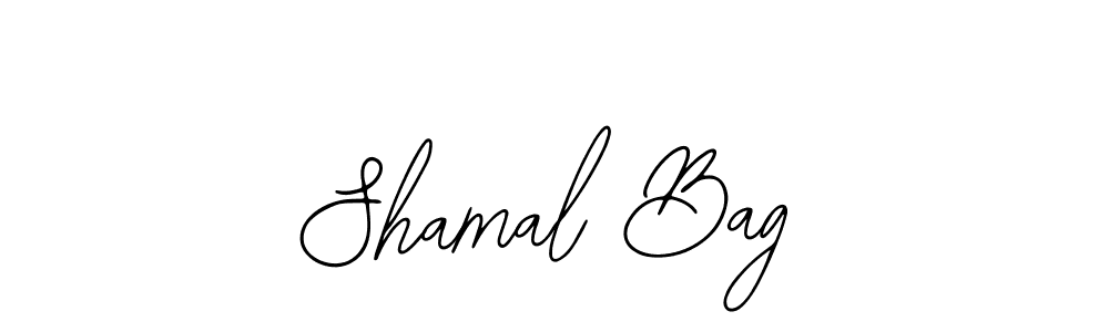 Make a beautiful signature design for name Shamal Bag. Use this online signature maker to create a handwritten signature for free. Shamal Bag signature style 12 images and pictures png