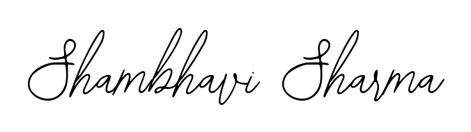 A modern signature idea for name Shambhavi Sharma using Bearetta-2O07w font. Clean strokes and elegant curves make it stand out instantly. Shambhavi Sharma signature style 12 images and pictures png