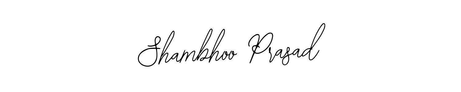 How to make Shambhoo Prasad signature? Bearetta-2O07w is a professional autograph style. Create handwritten signature for Shambhoo Prasad name. Shambhoo Prasad signature style 12 images and pictures png