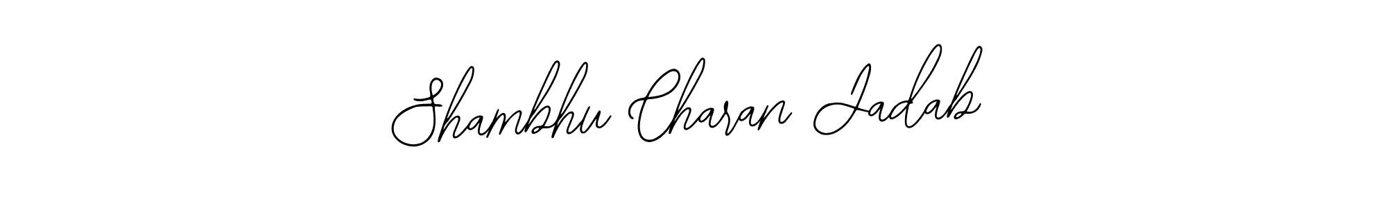 It looks lik you need a new signature style for name Shambhu Charan Jadab. Design unique handwritten (Bearetta-2O07w) signature with our free signature maker in just a few clicks. Shambhu Charan Jadab signature style 12 images and pictures png