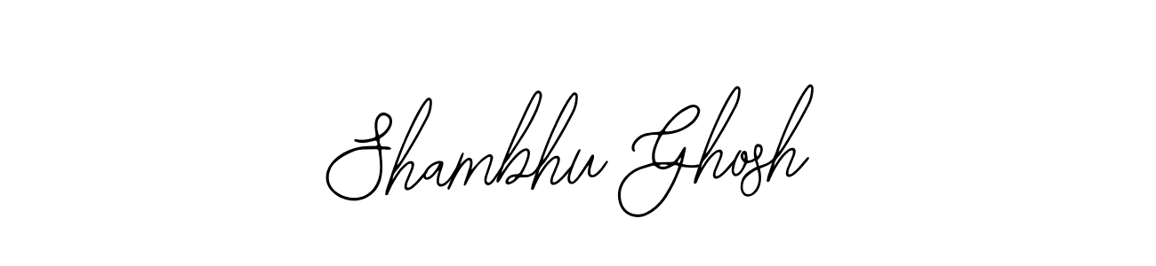 Create a beautiful signature design for name Shambhu Ghosh. With this signature (Bearetta-2O07w) fonts, you can make a handwritten signature for free. Shambhu Ghosh signature style 12 images and pictures png