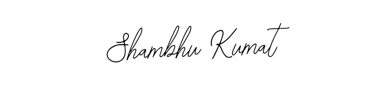 Bearetta-2O07w is a professional signature style that is perfect for those who want to add a touch of class to their signature. It is also a great choice for those who want to make their signature more unique. Get Shambhu Kumat name to fancy signature for free. Shambhu Kumat signature style 12 images and pictures png