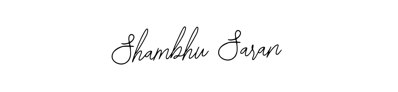 Also You can easily find your signature by using the search form. We will create Shambhu Saran name handwritten signature images for you free of cost using Bearetta-2O07w sign style. Shambhu Saran signature style 12 images and pictures png